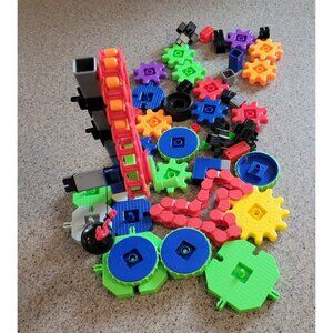 Learning Resources Machines in Motion STEM TOY Building Construction Set PARTIAL